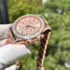 Rolex Daytona 126595TBR 40mm Custom Gold Wrapped with Moissanite Diamonds - Image 4