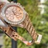 Rolex Daytona 126595TBR 40mm Custom Gold Wrapped with Moissanite Diamonds - Image 6