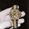 Rolex Daytona 40mm Eye of the Tiger Gold Wrapped with Moissanite Diamonds