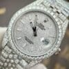 Rolex DateJust Custom Full Diamonds Moissanite 41mm - Image 3