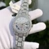 Rolex DateJust Full Moissanite Diamonds Custom 41mm - Image 5