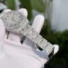 Rolex DateJust Full Moissanite Diamonds Custom 41mm - Image 6