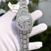 Rolex DateJust Full Moissanite Diamonds Custom 41mm