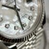 Rolex DateJust Mother Of Pearl Dial Moissanite Diamonds 41mm - Image 2