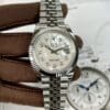 Rolex DateJust Mother Of Pearl Dial Moissanite Diamonds 41mm