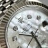 Rolex DateJust Mother Of Pearl Dial Moissanite Diamonds 41mm - Image 5