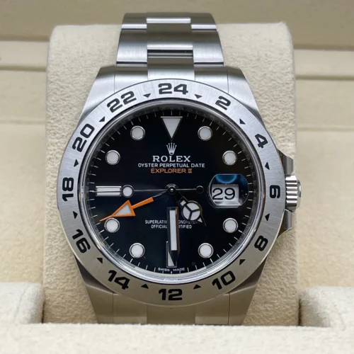 Rolex Explorer II 226570 42mm Watch with Black Dial - Clean Factory