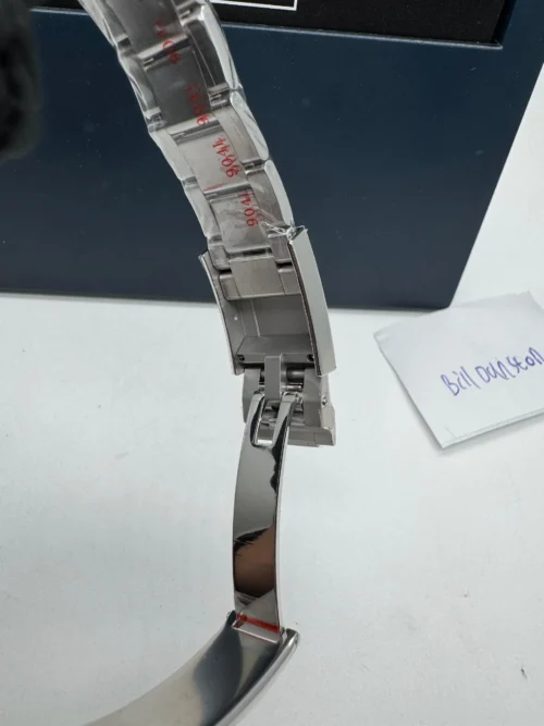 Rolex GMT-Master II watch: 18 kt white gold meteorite dial - Image 7
