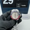 Rolex GMT-Master II watch: 18 kt white gold meteorite dial - Image 4