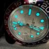 Rolex GMT-Master II watch: 18 kt white gold meteorite dial - Image 5