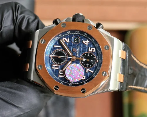 Audemars Piguet Royal Oak Offshore Chronograph SS 18K Rose Gold Bucherer LIMITED 26471SR.OO.D101CR.01 - Image 6