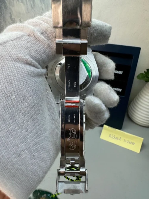 Rolex GMT-Master II 40mm Black Dial Black Bezel Oyster Bruce Wayne Super Clone - Image 3