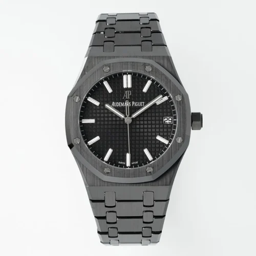 Royal Oak 41mm 15500 Black Ceramic/Cer Black Dial 