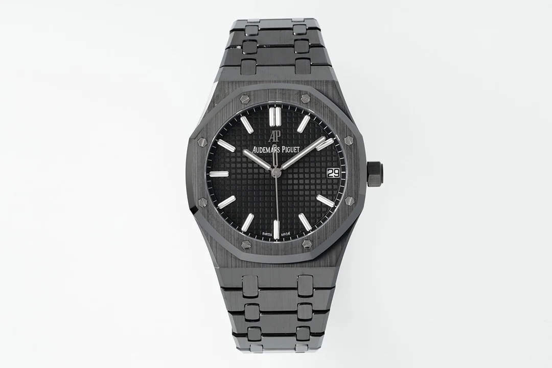 Royal Oak 41mm 15500 Black Ceramic/Cer Black Dial 