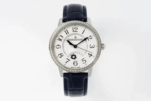 Rendez-Vous 34mm SS/LE White Dial on Blue Leather Strap APSF A898 Super Clone