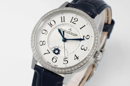 Rendez-Vous 34mm SS/LE White Dial on Blue Leather Strap APSF A898 Super Clone - Image 3