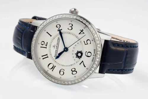 Rendez-Vous 34mm SS/LE White Dial on Blue Leather Strap APSF A898 Super Clone - Image 4