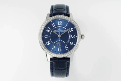 Rendez-Vous 34mm SS/LE Blue Dial on Blue Leather Strap
