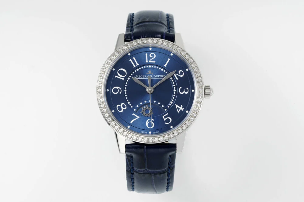 Rendez-Vous 34mm SS/LE Blue Dial on Blue Leather Strap