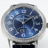 Rendez-Vous 34mm SS/LE Blue Dial on Blue Leather Strap - Image 4
