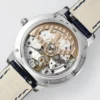 Rendez-Vous 34mm SS/LE Blue Dial on Blue Leather Strap - Image 6
