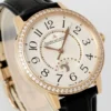 Rendez-Vous 34mm RG/LE White/Num Dial on Black Leather Strap  - Image 2