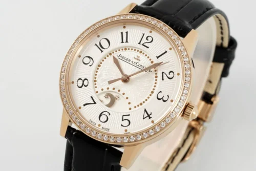 Rendez-Vous 34mm RG/LE White/Num Dial on Black Leather Strap  - Image 3