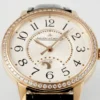 Rendez-Vous 34mm RG/LE White/Num Dial on Black Leather Strap  - Image 4