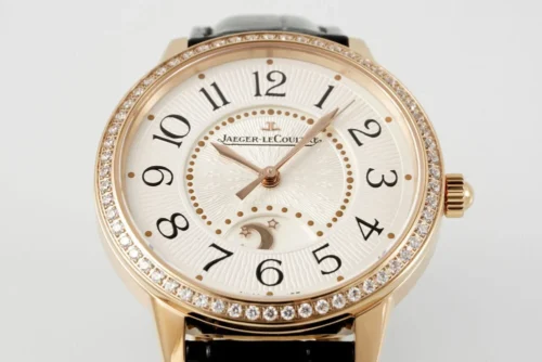 Rendez-Vous 34mm RG/LE White/Num Dial on Black Leather Strap  - Image 4