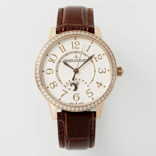 Rendez-Vous 34mm RG/LE Cream Dial on Brown Leather Strap
