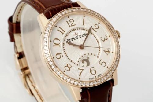 Rendez-Vous 34mm RG/LE Cream Dial on Brown Leather Strap  - Image 2