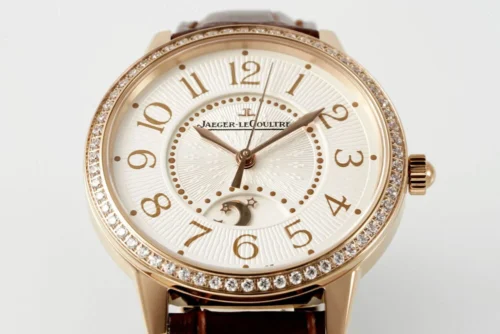 Rendez-Vous 34mm RG/LE Cream Dial on Brown Leather Strap  - Image 4