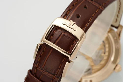 Rendez-Vous 34mm RG/LE Cream Dial on Brown Leather Strap  - Image 7
