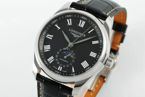Longines – Master Moonphase SS/LE Blk/Rmn  - Image 3