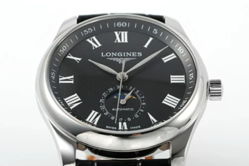Longines – Master Moonphase SS/LE Blk/Rmn  - Image 4