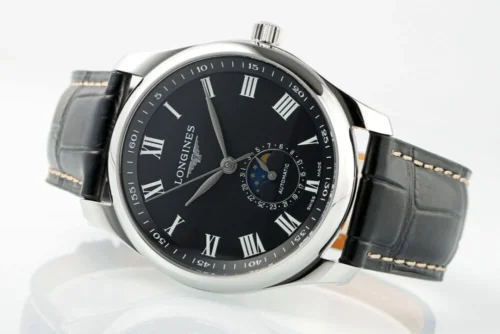Longines – Master Moonphase SS/LE Blk/Rmn  - Image 5
