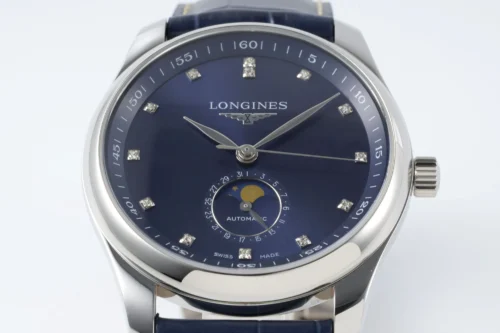 Longines – Master Moonphase SS/LE Blue/Diam Dial  - Image 2