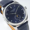Longines – Master Moonphase SS/LE Blue/Diam Dial  - Image 4