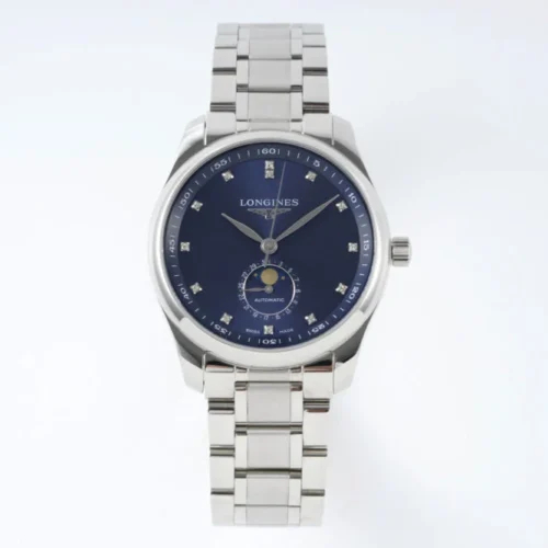 Longines – Master Moonphase SS/SS Blue/Diamond Dial