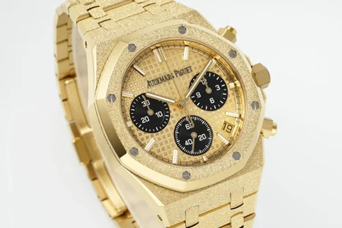 Royal Oak Chrono 26240BA Frosted 41mm YG/YG Gold/Blk Dial  - Image 2