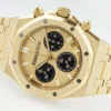 Royal Oak Chrono 26240BA Frosted 41mm YG/YG Gold/Blk Dial  - Image 5