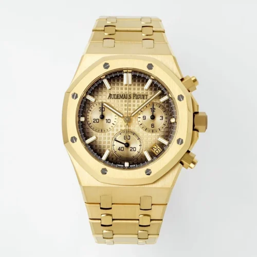 Royal Oak Chrono 26240BA 41mm YG/YG Gold Dial