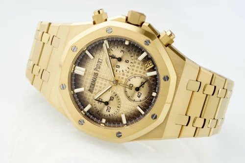 Royal Oak Chrono 26240BA 41mm YG/YG Gold Dial - Image 5