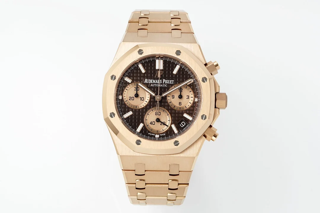 Royal Oak Chrono 26240 RG APSF Brown/RG Dial on RG Bracelet