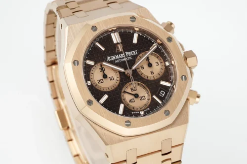 Royal Oak Chrono 26240 RG APSF Brown/RG Dial on RG Bracelet  - Image 2
