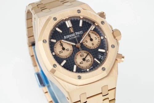 Royal Oak Chrono 26240 RG APSF Blue/RG Dial on RG Bracelet - Image 2