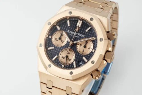 Royal Oak Chrono 26240 RG APSF Blue/RG Dial on RG Bracelet - Image 3