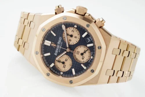 Royal Oak Chrono 26240 RG APSF Blue/RG Dial on RG Bracelet - Image 5