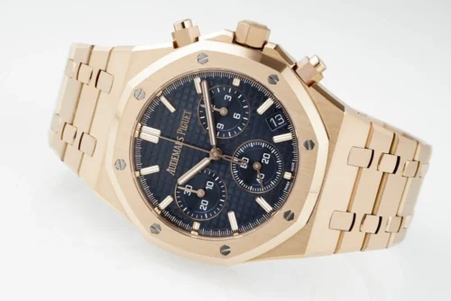 Royal Oak Chrono 26240 RG APSF Blue/RG Dial on RG Bracelet  - Image 5