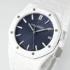 Royal Oak 41mm 15500 White Ceramic/Cer Blue Dial - Image 3